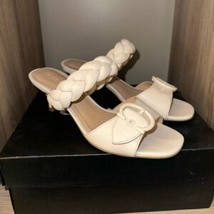 Coach Mollie Leather Sandals